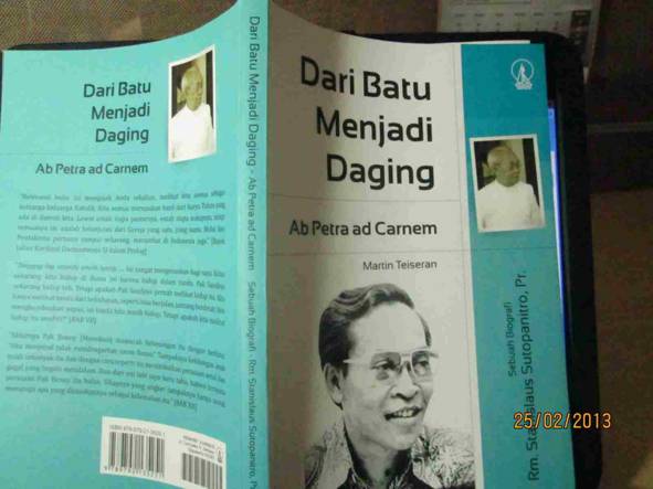 Buku tentang Romo Sutopanitro Pr