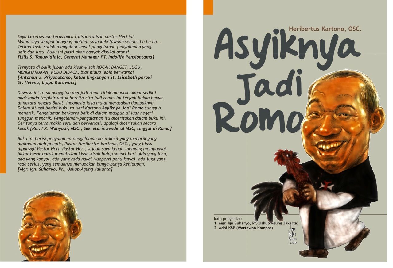 In Memoriam Romo Heri Kartono OSC Buku Asyiknya Jadi Romo 1