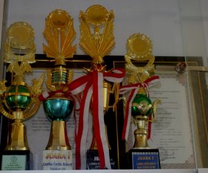 Piala kebanggan Christin