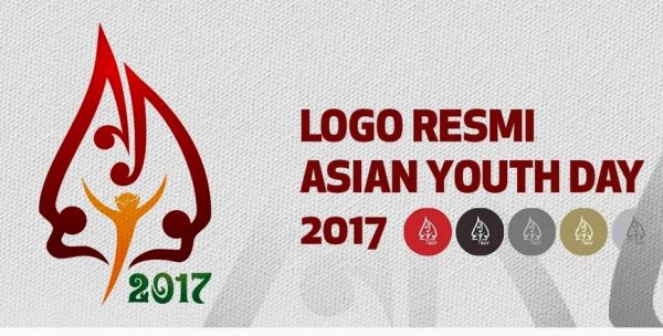 logo resmi the 7th Asian Youth Day (AYD) 2017.