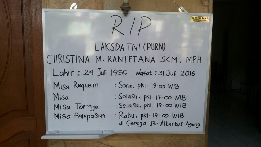 requiem untuk christina maria rantetana