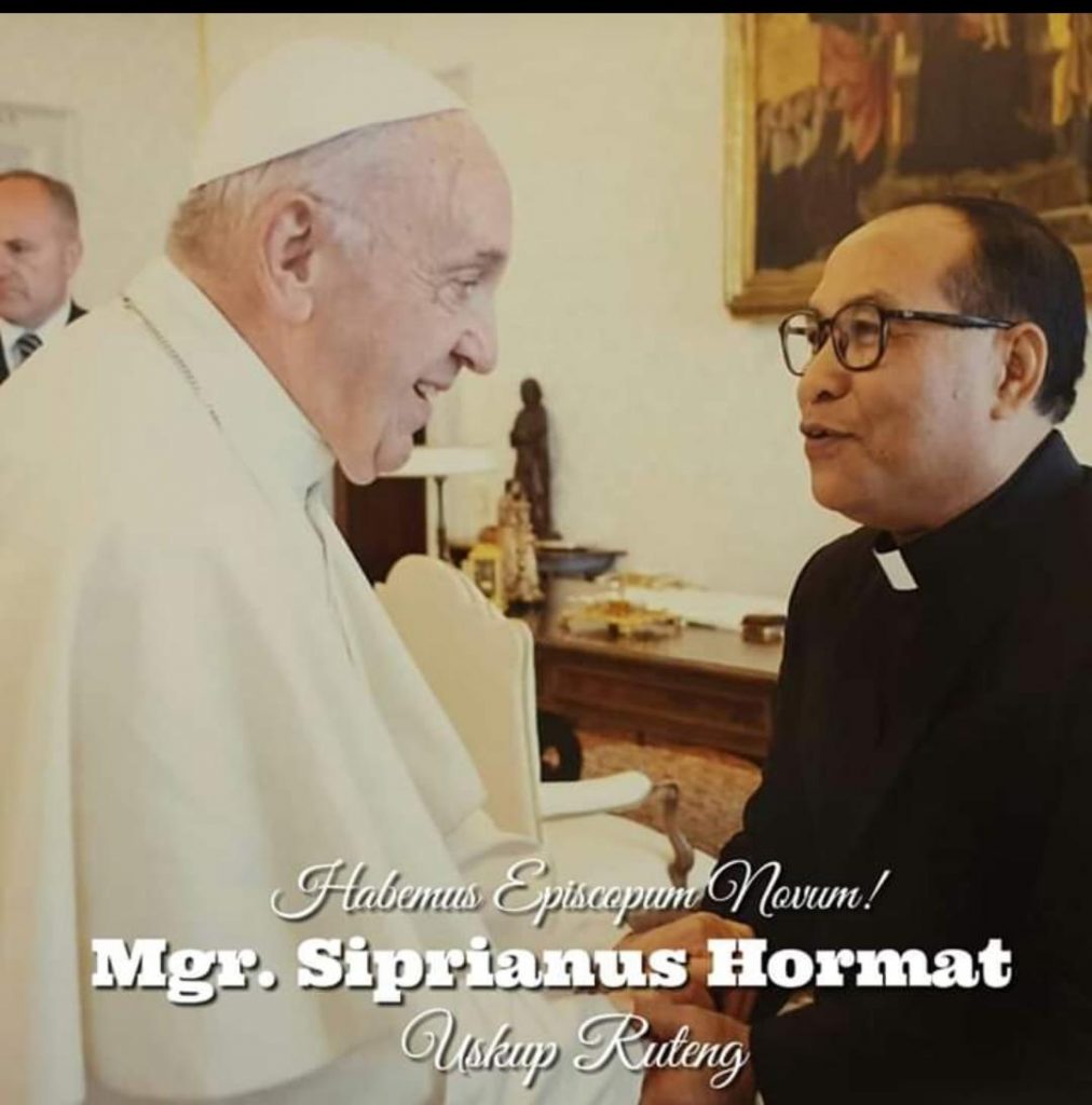 Mgr Siprianus Hormat Uskup Baru Keuskupan Ruteng Sesawinet 8911