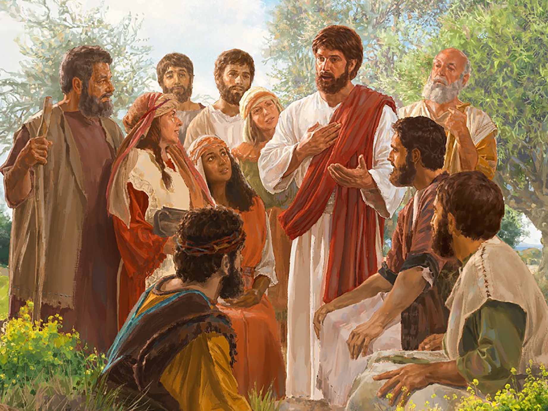 Иллюстрации свидетелей Иеговы про Иисуса Христа