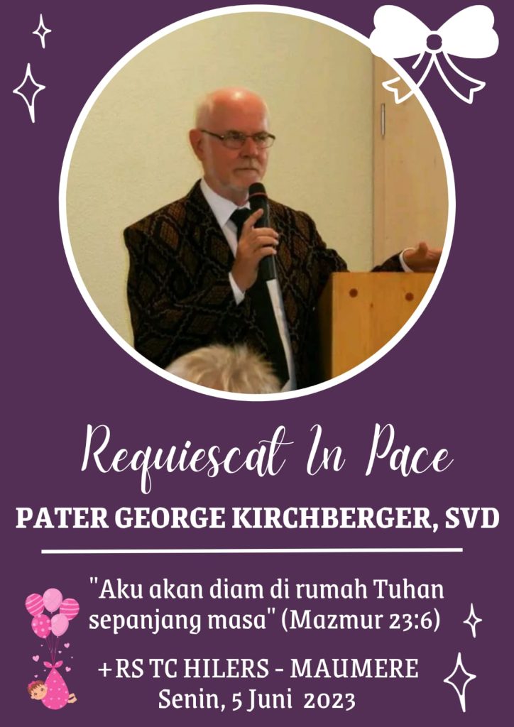 Rip Romo Dr Georg Kircberger Svd Di Maumere Flores Sesawi Net