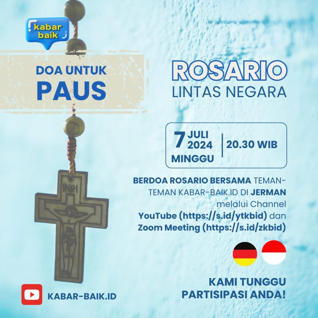 Dari Jerman Doa Rosario Lintas Negara Sambut Paus Fransiskus Ke