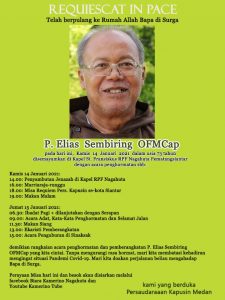 Requiem untuk Pastor Elias Semangat Sembiring OFMCap dan Pemakaman ...