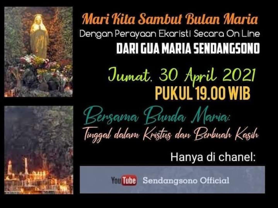 Doa Rosario Di Bulan Mei Di Sendang Sono | SESAWI.NET